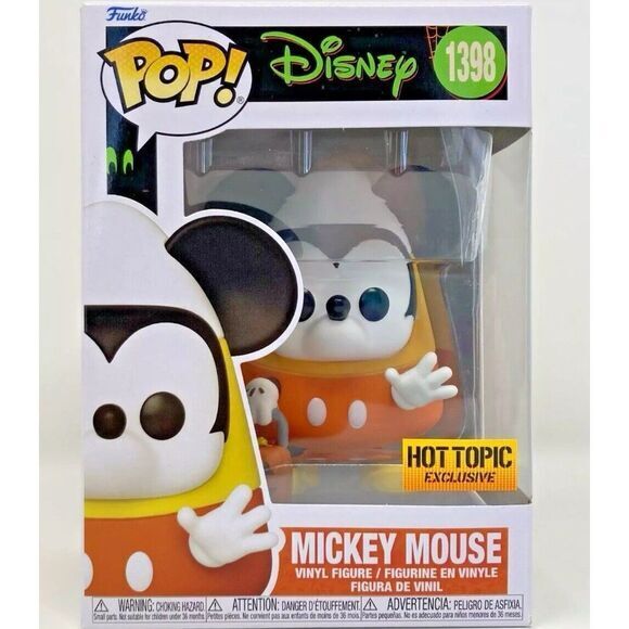 Funko Pop! Disney Mickey Mouse Candy Corn Costume 1398 Exclusive‎ Brand New - Picture 1 of 16